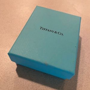 Tiffany’s classic bracelet with the box.